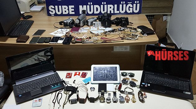 Çaldıkları malları internetten satıyorlardı