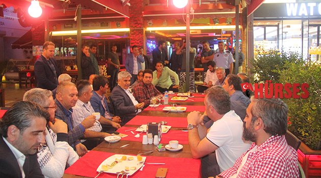 ÇALIK ESNAFLA BULUŞTU