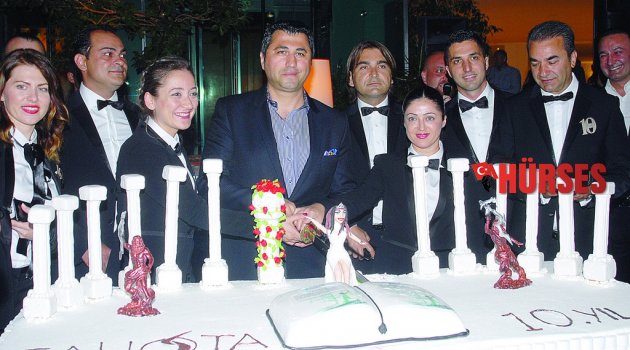 CALİSTA OTEL'E PASTALI KUTLAMA