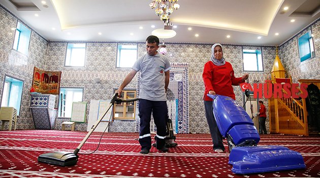CAMİLER RAMAZAN’A HAZIR