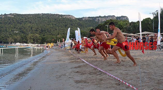 Cankurtaranlar en iyi olabilmek için yarıştı