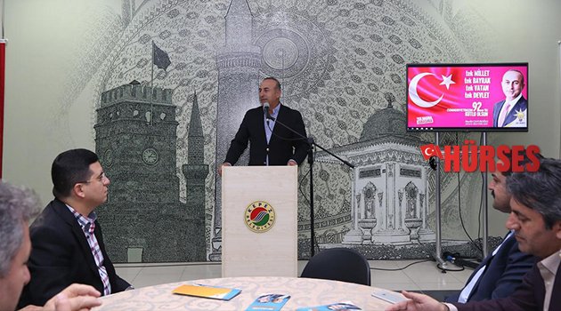 ÇAVUŞOĞLU: AMAÇLARI TÜRKİYE’Yİ BÖLMEK