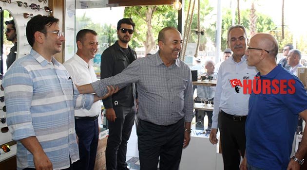 Çavuşoğlu’ndan esnafa ziyaret