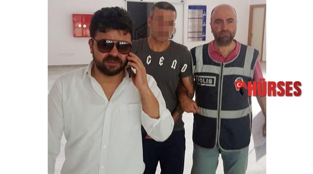 Cep telefonunu paletle çalmış