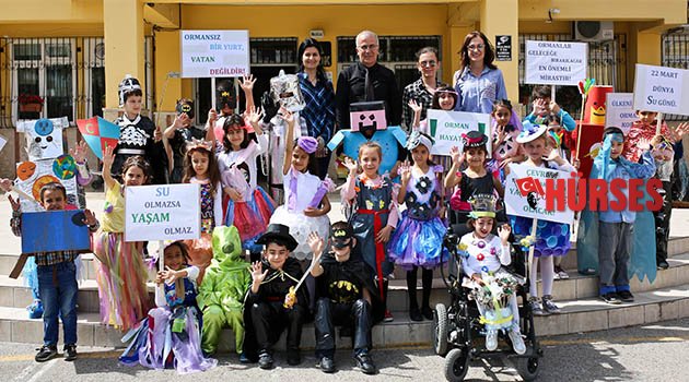 Çevre kirliliğine dikkat çektiler