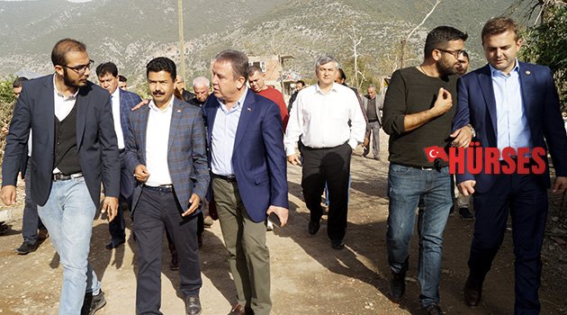 CHP heyeti afet bölgesinde