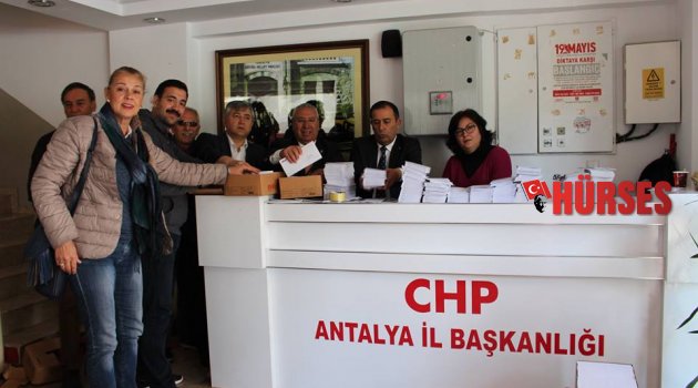 CHP İL ÖRGÜTÜ HIZ KESMİYOR