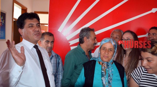 CHP KEMER'DE KATILIM TÖRENİ