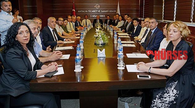 CHP'den ATSO VE ATB'ye ziyaret