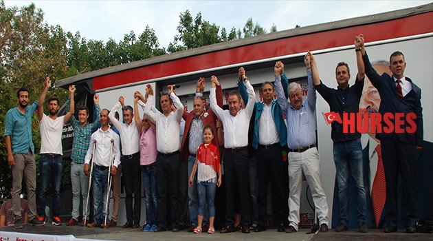 CHP'DEN FİNİKE'DE MİTİNG