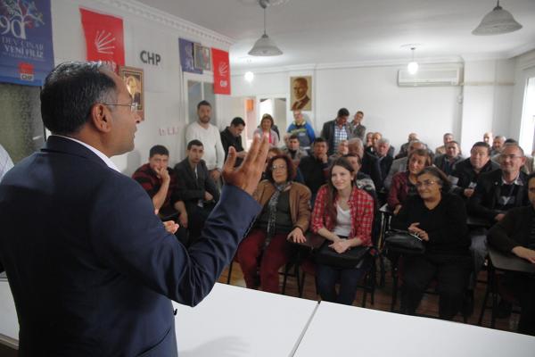 Chp'li Purçu'dan Menderes Ziyareti