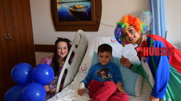 ÇOCUKLARA PALYAÇO SÜRPRİZİ
