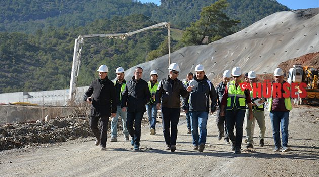 COŞKUN, GÖKÇELER BARAJINI İNCELEDİ