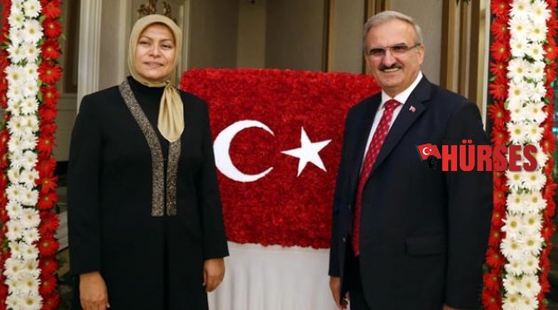 CUMHURİYET RESEPSİYONU DÜZENLENDİ