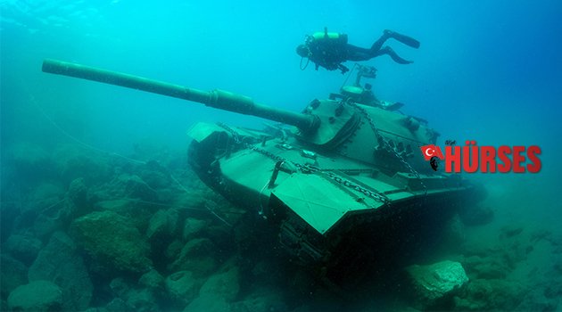 DALIŞ TURİZMİ İÇİN TANK BATIRILDI