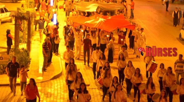 DEMRE'DE GENÇLİK YÜRÜYÜŞÜ
