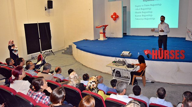 DEMRELİLERE MADDE BAĞIMLILIĞI ANLATILDI