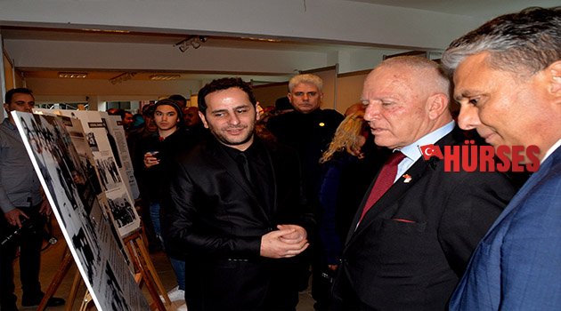 Denktaş'ın fotoğrafları Antalya'da
