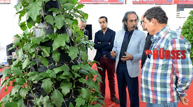 DİKEY TARIMLA DAHA FAZLA ÜRÜN AMAÇLANIYOR