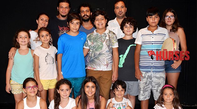 'DRAMA' SANATINI ÖĞRENİYORLAR