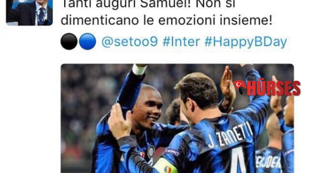 DÜNYA ETO’O’YU UNUTMADI