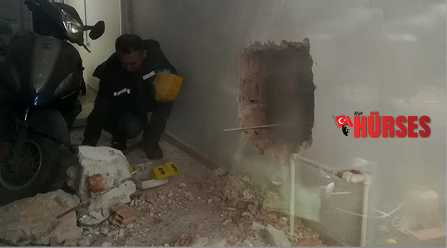 Duvarı kırıp altınları çaldılar