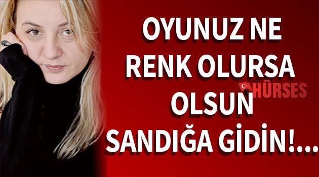EBRU KÜÇÜKAYDIN YAZIYOR