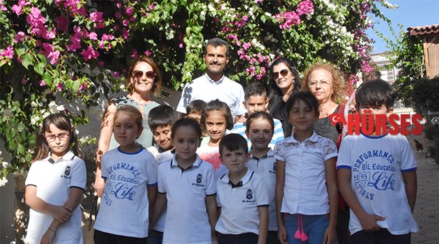 Emekli öğretmene saygı ziyareti