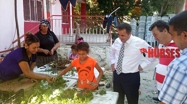 EMNİYET MÜDÜRÜNDEN ZEYTİNKÖY'E ZİYARET