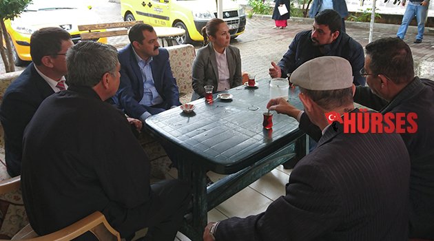 ENÇ, ZİYARETLERE DEVAM EDİYOR