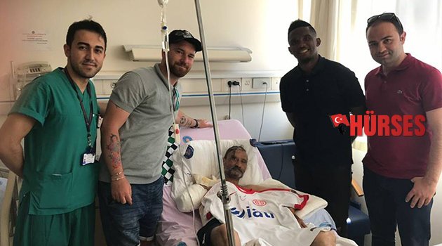 ETO’O’DAN ANLAMLI ZİYARET