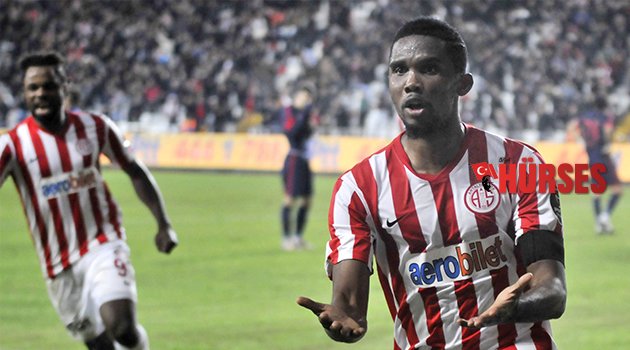 ETO’O DURDURULAMIYOR