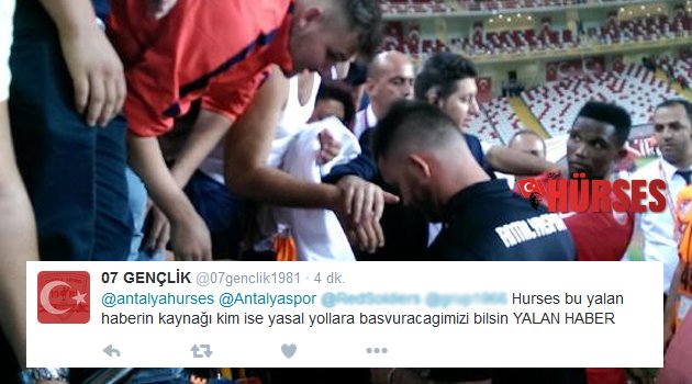 ETO’O’NUN 100 BİN EURO’LUK İDDİASINA YALANLAMA
