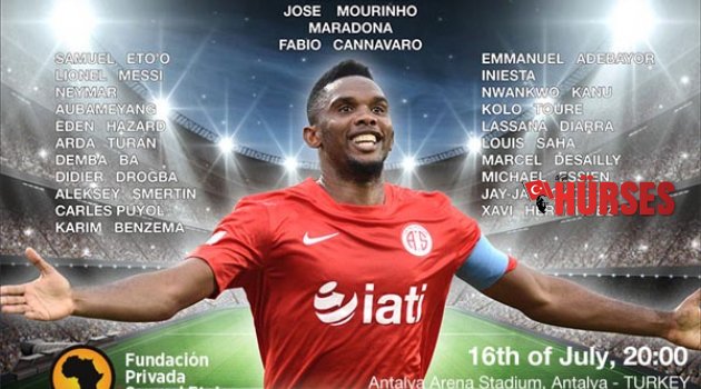 ETO'O NUN YARDIM MAÇI İPTAL EDİLDİ!