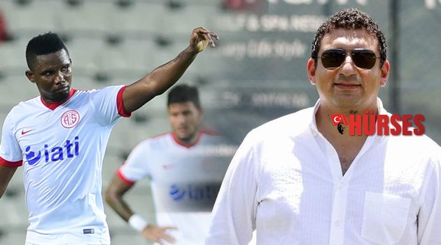 ETO'O'NUN KADERİ BAŞKAN ÖZTÜRK'ÜN ELİNDE