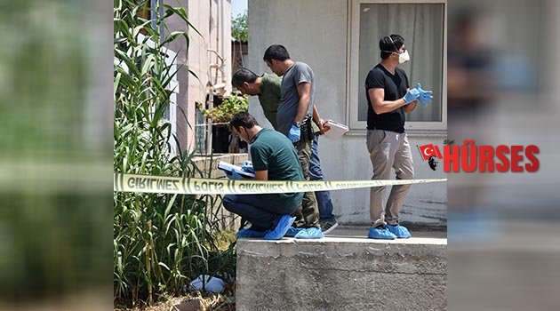 Evin bahçesinde ceset bulundu