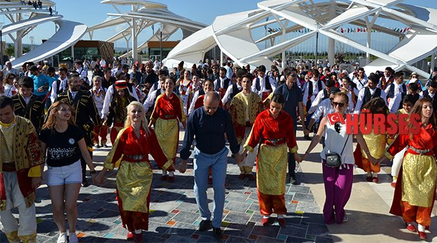 EXPO 2016’DA, ‘BİRLİK VE BARIŞ’ HALAYI