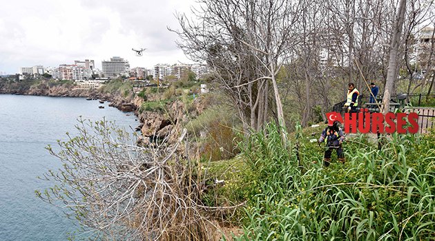 FALEZLERDE TEMİZLİK YAPILDI