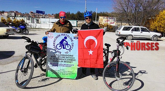 FARKINDALIK İÇİN PEDAL ÇEVİRDİLER