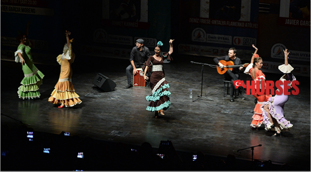 Festivalde Flamenko rüzgarı