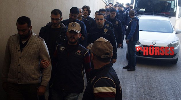 FETÖ soruşturmasında 23 kişi adliyede