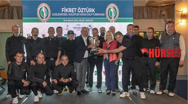 Fikret Öztürk Golf Turnuvası sona erdi