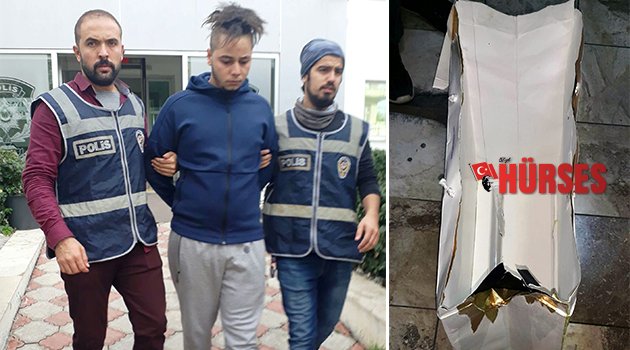 Filistinli parfüm hırsızı yakalandı