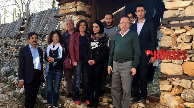 FİLM ÇEKERKEN KORKUYU YAŞADILAR