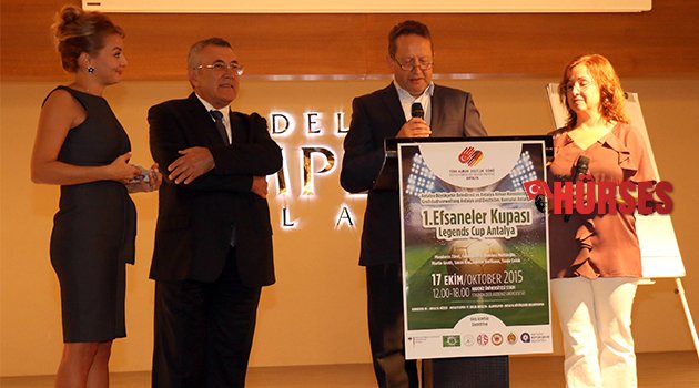 FUTBOLUN EFSANELERİ ANTALYA'DA BULUŞTU