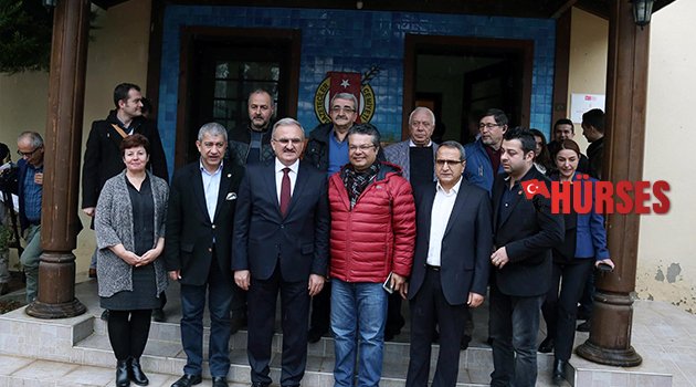GAZETECİLER VALİ KARALOĞLU’NU AĞIRLADI