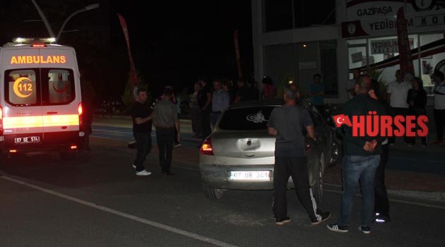 Gazipaşa'da kaza: 1 yaralı