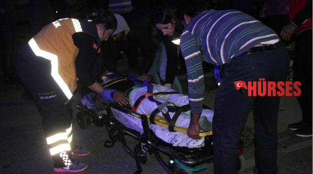 Gazipaşa'da kaza: 2 yaralı