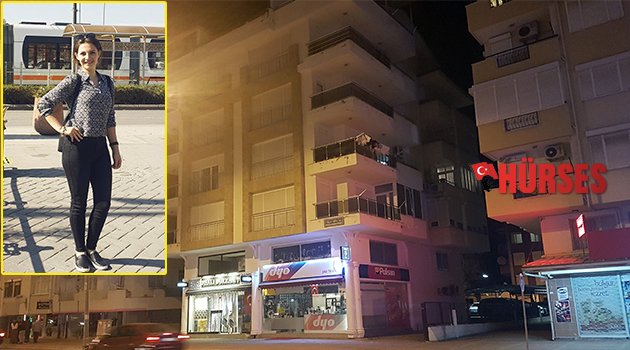 Genç kadın dördüncü kattan düştü