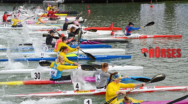 Gloria Canoeing Cup 5000 Metre Durgunsu Turnuvası yapıldı